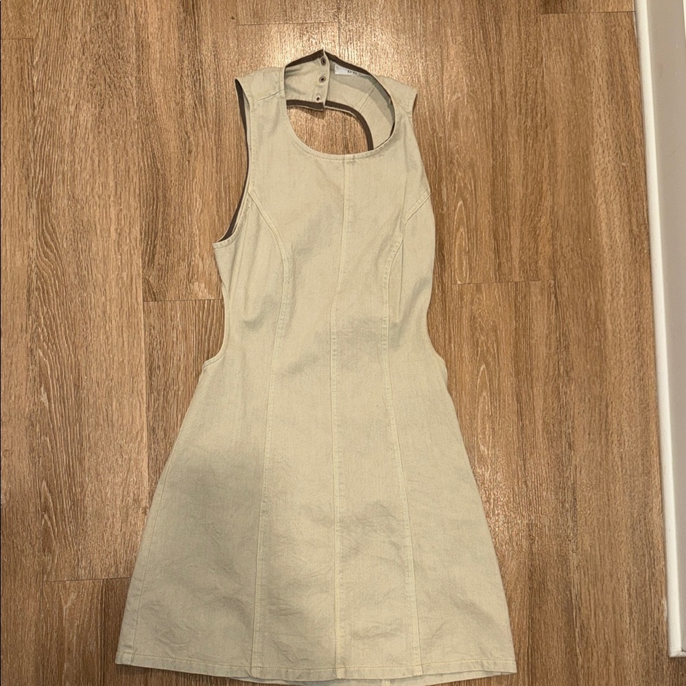 DNA open back dress